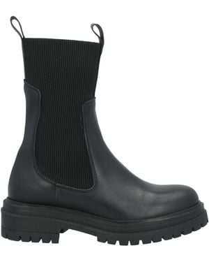 Saint Tropez Ankle Boots Leather - Black