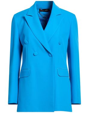 Nora Barth Blazer Cotton, Elastane - Blue