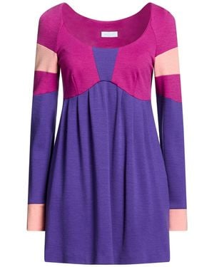 PUCCI Mini Dress Wool - Purple