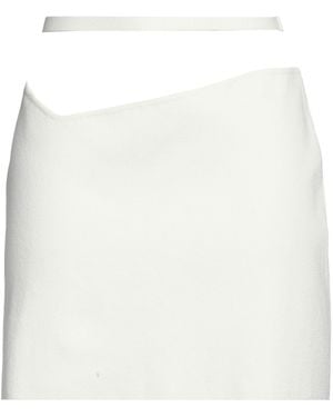 ANDREADAMO Mini Skirt - White