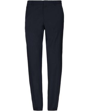 Manuel Ritz Midnight Trousers Polyester, Virgin Wool, Elastane - Blue