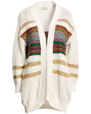 Akep Ivory Cardigan Cotton, Acrylic - Natural