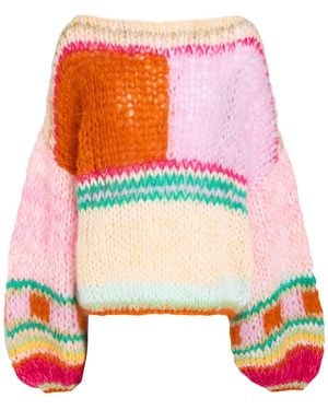 NIZHONI Pullover - Weiß