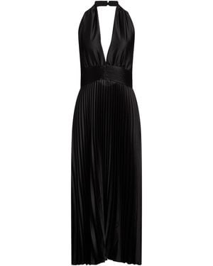 Kaos Maxi Dress Polyester - Black