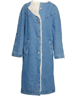 Isabel Marant Coat Cotton - Blue