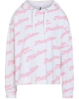 Moschino Sweatshirt Cotton, Elastane - White