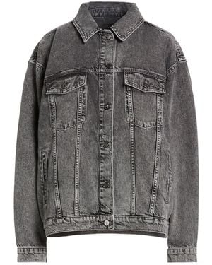 Anine Bing Denim Outerwear Cotton, Recycled Cotton - Gray