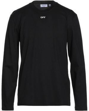 Off-White c/o Virgil Abloh T-Shirt Cotton - Black