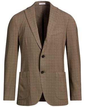Boglioli Khaki Blazer Virgin Wool - Brown