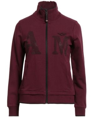 Aeronautica Militare Sweatshirt Cotton, Elastane - Purple