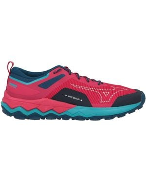 Mizuno Sneakers Textile Fibers - Red