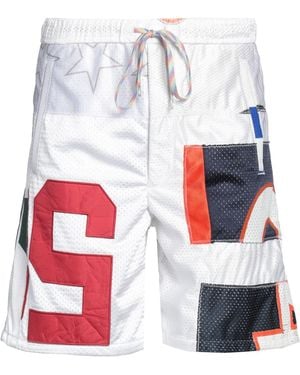 SEVESKIG Shorts & Bermuda Shorts Polyester - Red
