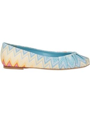 Missoni Ballet Flats - Blue