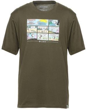 ELEMENT x PEANUTS T-Shirt Cotton - Green