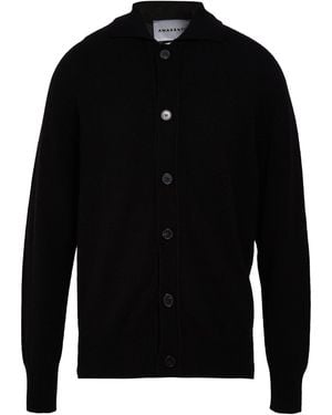 Amaranto Cardigan Wool, Cashmere - Black