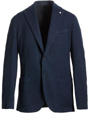 L.B.M. 1911 Midnight Blazer Cotton - Blue