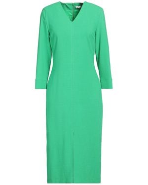 Xandres Midi Dress Viscose, Polyester, Elastane - Green