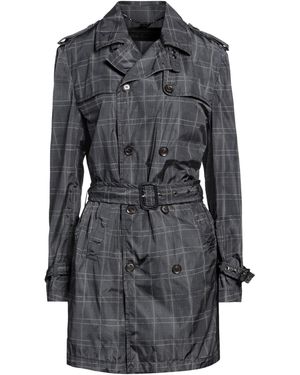 Husky Overcoat & Trench Coat - Gray