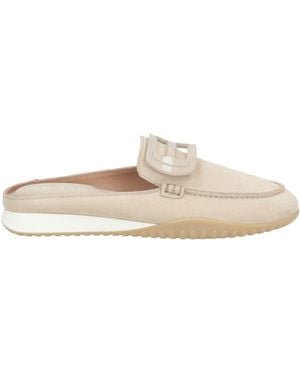 Hogan Mules & Clogs Leather - White