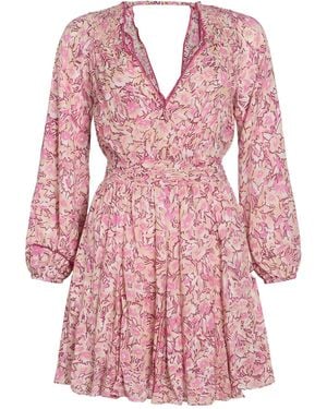 Poupette Mini Dress Viscose - Pink
