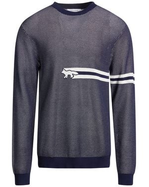 Maison Kitsuné Jumpers - Blue