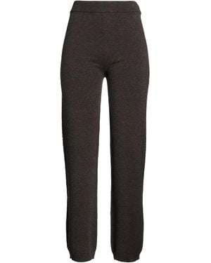 Peserico Charcoal Pants Virgin Wool, Silk, Cashmere - Gray