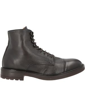 Alexander Hotto Dark Ankle Boots Calfskin - Brown