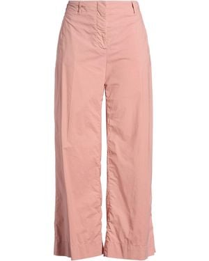 Incotex By Slowear Antique Rose Trousers Cotton, Elastane - Pink