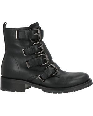 Le Silla Ankle Boots Leather - Black