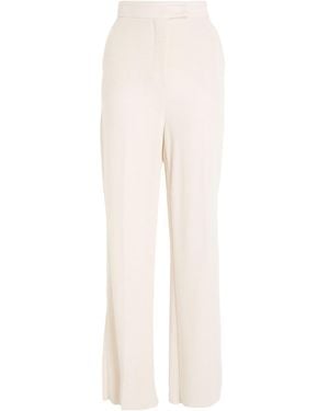 Max Mara Pants Virgin Wool - White
