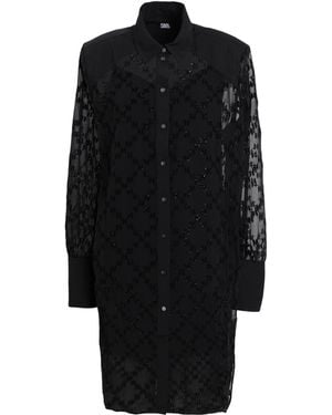 Karl Lagerfeld Mini-Kleid - Schwarz