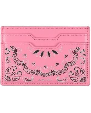 Amiri Cardholder - Pink