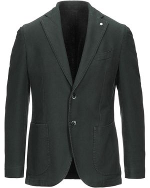 Luigi Bianchi Blazer Cotton - Black