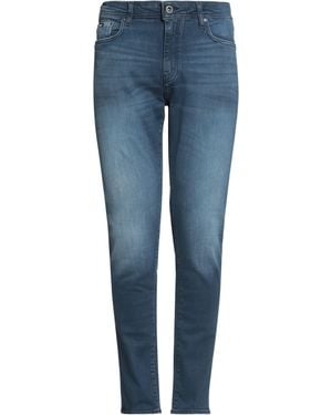 Gas Jeans Cotton, Elastomultiester, Elastane - Blue