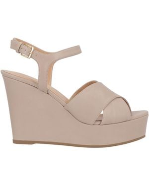 Sergio Rossi Sandals Leather - Natural