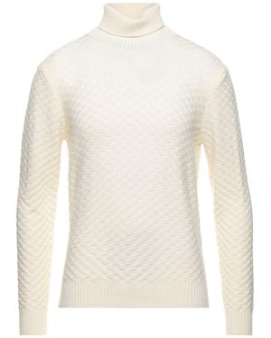 Altea Ivory Turtleneck Virgin Wool - White