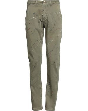 Guess Military Pants Cotton, Elastane - Green