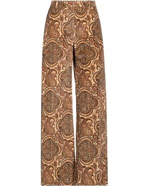 Alberto Biani Trousers Cotton, Elastane - Natural