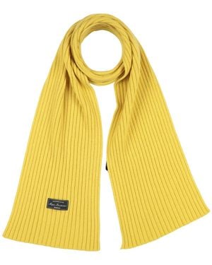 MSGM Scarf Wool, Polyamide - Yellow