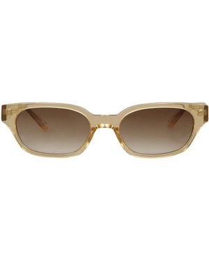 Linda Farrow X Magda Butrym Sunglasses - Natural