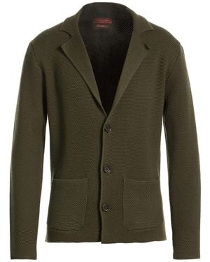 Daniele Fiesoli Military Blazer Merino Wool - Green