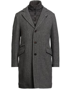 Moorer Coat Virgin Wool, Polyamide, Polyurethane - Grey