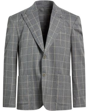 Barbati Blazer Polyester, Viscose, Elastane - Gray