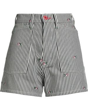 KENZO Denim Shorts Cotton - Gray