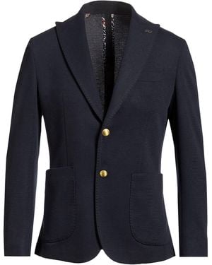 Bob Blazer Polyester, Viscose, Elastane - Blue