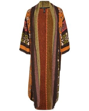 Marc Cain Dark Cardigan Acrylic, Polyamide, Alpaca Wool, Wool - Brown