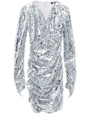 OW Collection Vestito Corto - Bianco