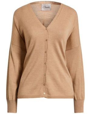 CROCHÈ Cardigan Merino Wool - Natural