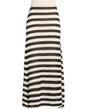 Ichi Maxi Skirts - Natural