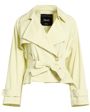 Hevò Overcoat & Trench Coat Cotton - Metallic